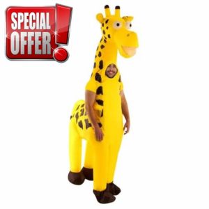 Morph Inflatable Giraffe Costume Adult