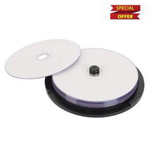 DVD R Blank Disc Recordable Media Disc 4.7GB 16X High Speed PC Multi Purpose for Video Music Photos Pack of 10 in Protective Box (KIMISS1grxm6gypt-12)