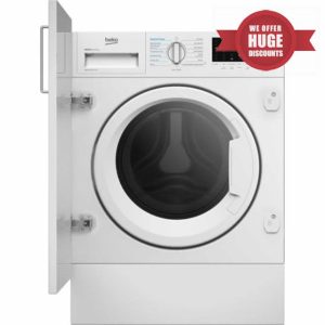 Beko WDIK854441 Integrated 8kg Wash 5kg Dry Smart Washer Dryer with RecycledTub