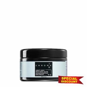 Schwarzkopf Professional CHROMA ID Bonding Color Mask Semi Permanent Mix And Tone Color System Toning Enhancing Refreshing Intense Care Deep Conditioning Shine Vegan Formula 9-12 Platinum Grey 300 ml