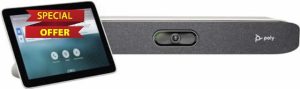 HP POLY Studio X30 All-In-One Video Bar with TC8 Controller Kit (Renewed)