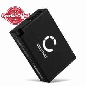 CELLONIC LP-E17 Battery Compatible with Canon EOS 750D EOS R8 EOS 770D EOS 800D EOS Kiss X8i EOS M3 EOS M5 EOS M6 EOS Rebel T6i EOS Rebel T6s 950mAh 7.2V - 7.4V