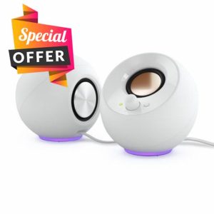 CREATIVE Pebble SE Minimalist 2.0 USB-C Powered PC Speakers with RGB Lighting