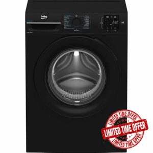 Beko BM3WT3941B 9kg 1400rpm Washing Machine with EnergySpin - Black