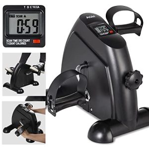Under Desk Bike with LCD Display for Legs and Arms