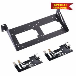 GeeekPi DeskPi RackMate Accessories SBC Shell 10 inch 1U Rack