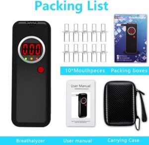 Police Accurate High Precision Per Mille Meter with Digital Colour LCD Display