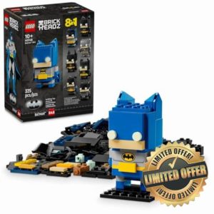 LEGO Brickheadz Batman 8-in-1 Figure Build Your Favourite Batman 10+ 325 Pieces