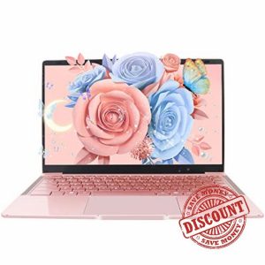 Fsjun Ultra Light and Portable 14" Rose Gold Laptop