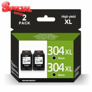 ColoWorld 304 304XL Black Ink Cartridges
