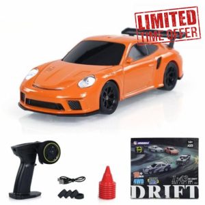 wheelfun 1/43 Radio Control Mini Drift Race Car Gyro Radio Control Traffic Cones