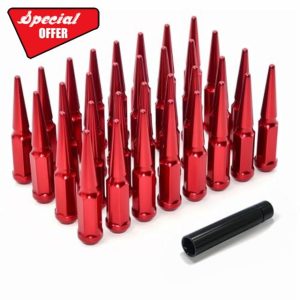 LUJIANI 14x1.5 Wheel Spike Lug Nuts