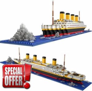 Titanic Model Building Blocks Kit