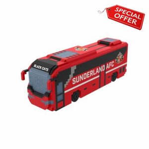 FOCO Officially Licensed Sunderland AFC 3D BRXLZ Bricks Football Coach Toy Model