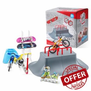 BROKIG Decktoy Finger Skateboard Park For Kids