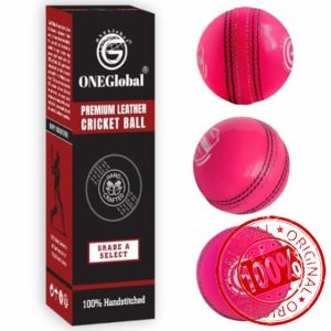 ONEGlobal Select Leather Cricket Ball | 100% Handcrafted