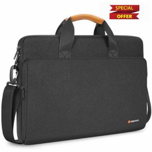 NIDOO 15.6 16 Inch Laptop Shoulder Messenger Bag Briefcase Sleeve for 16" MacBook Pro /15" Surface Book 3/15.6" ThinkPad T15 L15 E15 T15 P15s P16 T16 Z16 /Yoga 7i /Legion 5 7 7i / G16 Gaming/XPS 17