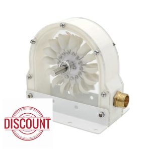 VIGAN 1PCS Multifunction High Efficiency Pelton Water Turbine Impact Water Wheel Bucket Wheel DIY Hydroelectric Generato
