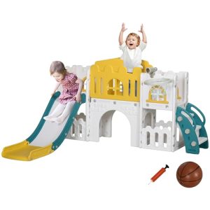 7 in 1 Toddler Slide for Indoor Use