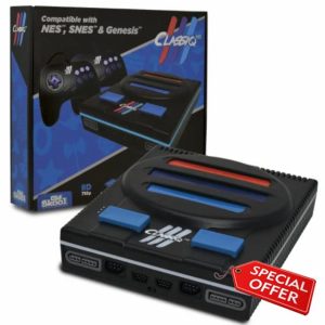 Old Skool Classiq 3 HD 720p 3 in 1 Video Game System