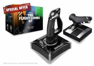 MAXX TECH HOTAS Pro Flight Combo Kit für PC