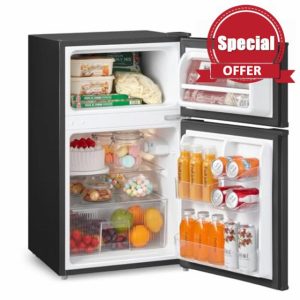COMFEE' RCT87BL2(E) Under Counter Fridge Freezer