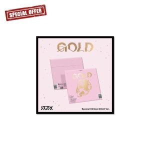 GOLD 2nd Full Album Special Edition Ver ITZY with Tracking (GOLD Ver.)