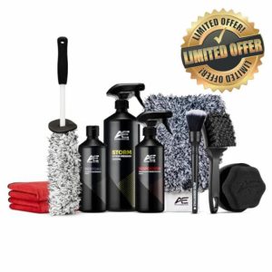Auto Essentials UK 10 Piece Alloy Cleaning Kit Tyre Dressing