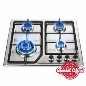 Gas Hob 4 Burners