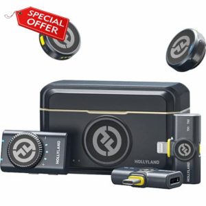 Hollyland Lark M2 Combo Microphone Lavalier Compac