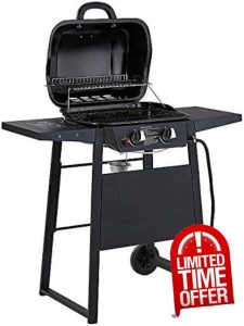 2 Burner Gas Barbecue- BBQ EXPERT GRILL- OUTDOOR- INDOOR- Suitable for 14 Burgers