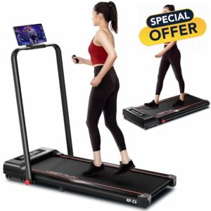 KEEP FUN Folding Treadmill