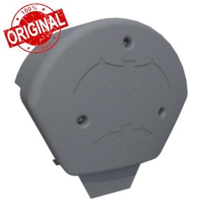 Manthorpe Slate Grey Bat Ridge Roost Box Home Half Round End Cap with Screws Dry Fix
