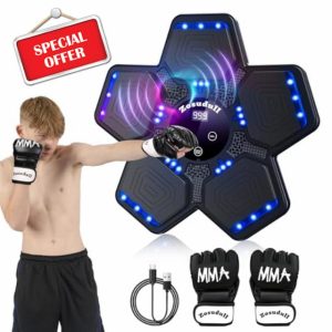 Zosudull Music Boxing Machine with Boxing Gloves