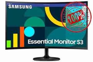 Samsung LS24D360GAUXXU 24" Curved FullHD 100Hz 1080p Monitor - 1920x1080