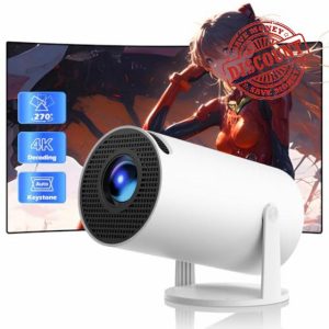 Mini Projector WiFi6 Bluetooth 5.0