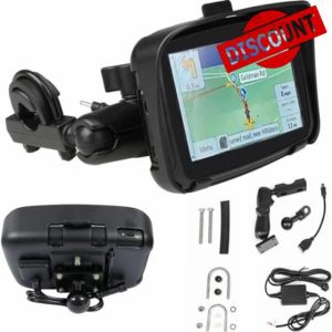 Wireless CarPlay Wireless Android Auto For Motorcycle sat nav Waterproof 5 Inch Touch Screen Device GPS Navigation For Motorbike
