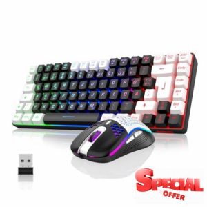 RedThunder K84 Wireless Gaming Keyboard and Mouse Set