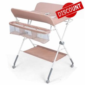 Portable Baby Changing Table with Wheels