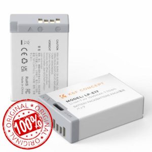 K&F Concept 2 Pack LP-E17 Battery 1040mAh with USB-C Port