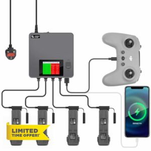 LYONGTECH Parallel Display Battery Charger for DJI Avata 2