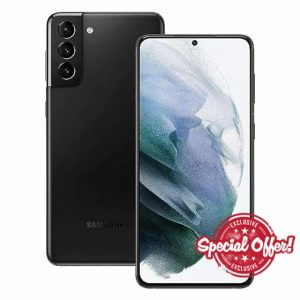 Samsung Galaxy S21 Plus 5G 128GB Black Unlocked (Renewed)