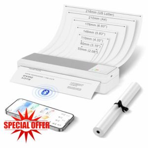SMOCTAR Portable Printer A4
