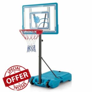 GYMAX Swimming Pool Basketball Hoop