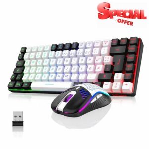 RedThunder K84 Wireless Gaming Keyboard and Mouse Set