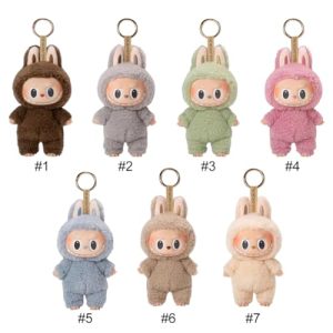 PopMart Labubu Monster Keychain Cuddly Toy
