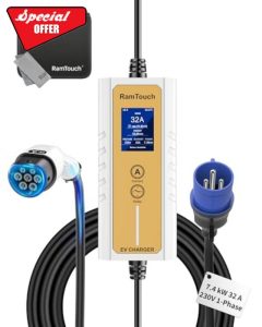 RamTouch Electric Vehicle Charger (7.4 kW
