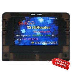 Retrotech Only On Saturn Saroo HD Loader 110 Games In 1 Flash Cart 64gb