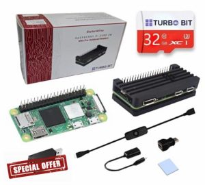 Raspberry Pi Zero 2 W Pre Soldered Headers Starter Kit