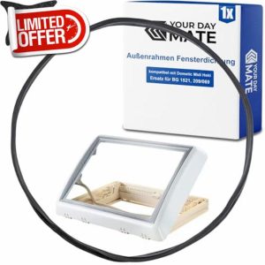 Outer Frame Window Seal Compatible with Dometic Midi Heki Roof Windows
